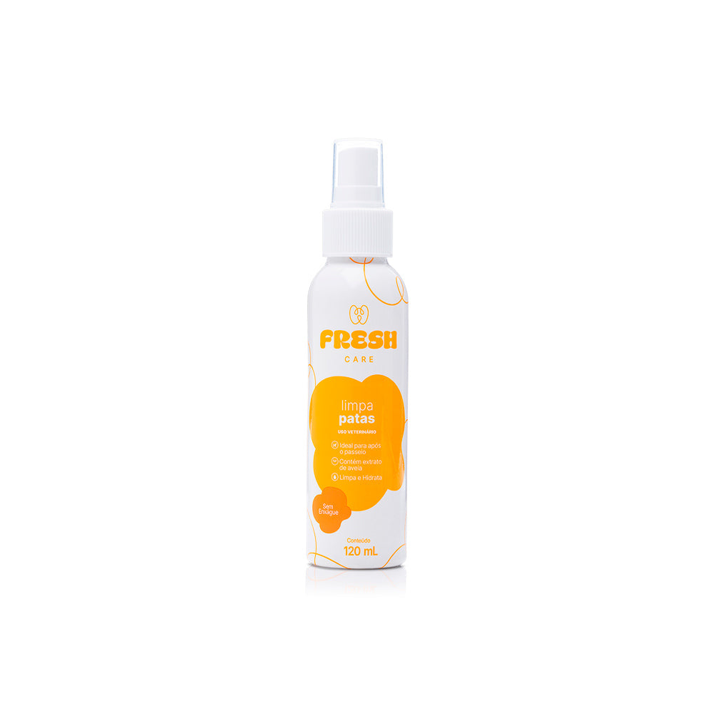 Fresh Care - Limpa Patas Spray para Cães e Gatos (120ml)Oferta! 50%Off Val 09/26